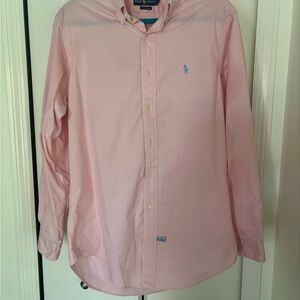 Ralph Lauren Pink Casual Button Down Shirt